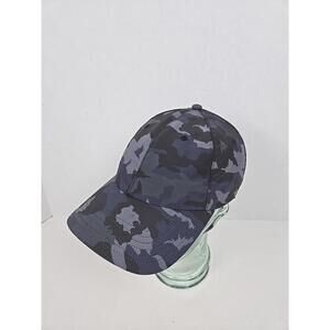 Athleta - Black/Grey Camo Adjustable Strapback Hat/Cap - OSFM